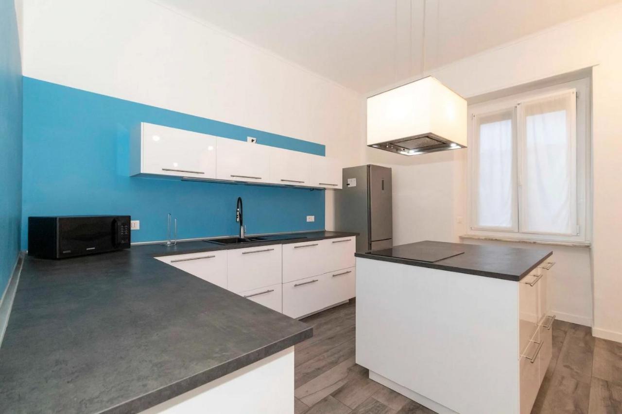 New! Cit Turin Elegant Apt With Parking Bagian luar foto