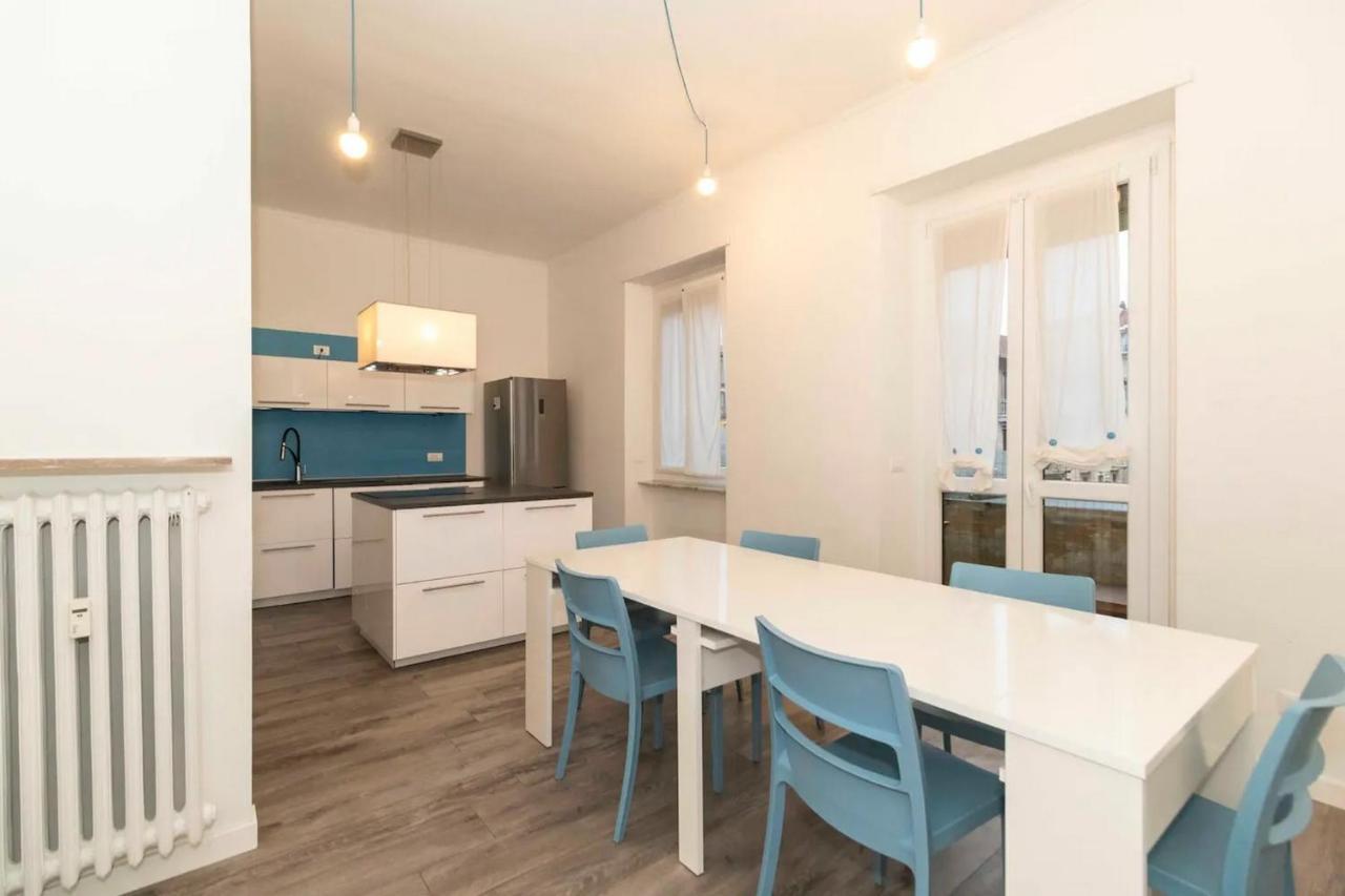 New! Cit Turin Elegant Apt With Parking Bagian luar foto